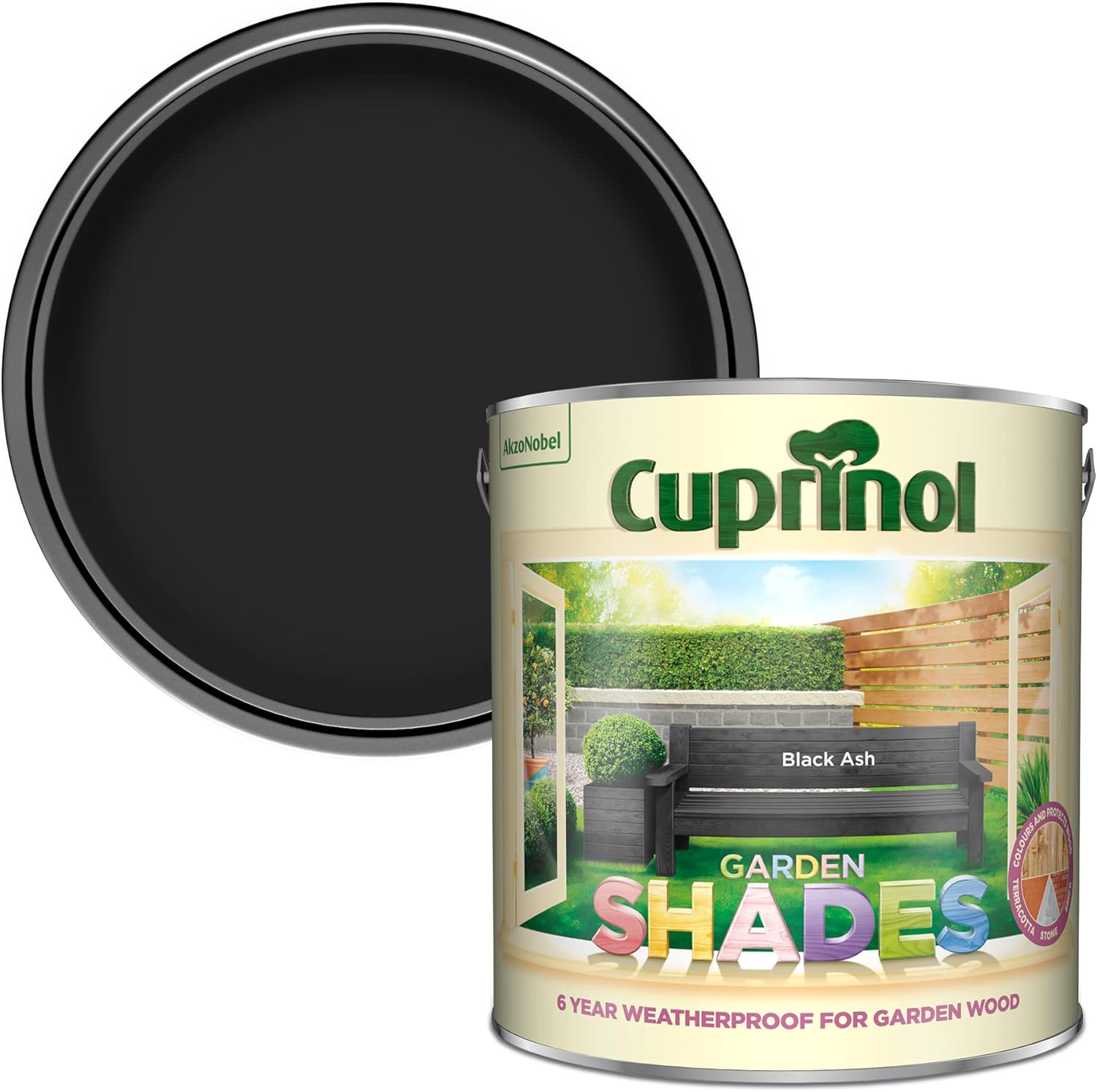 cuprinol garden shades black ash