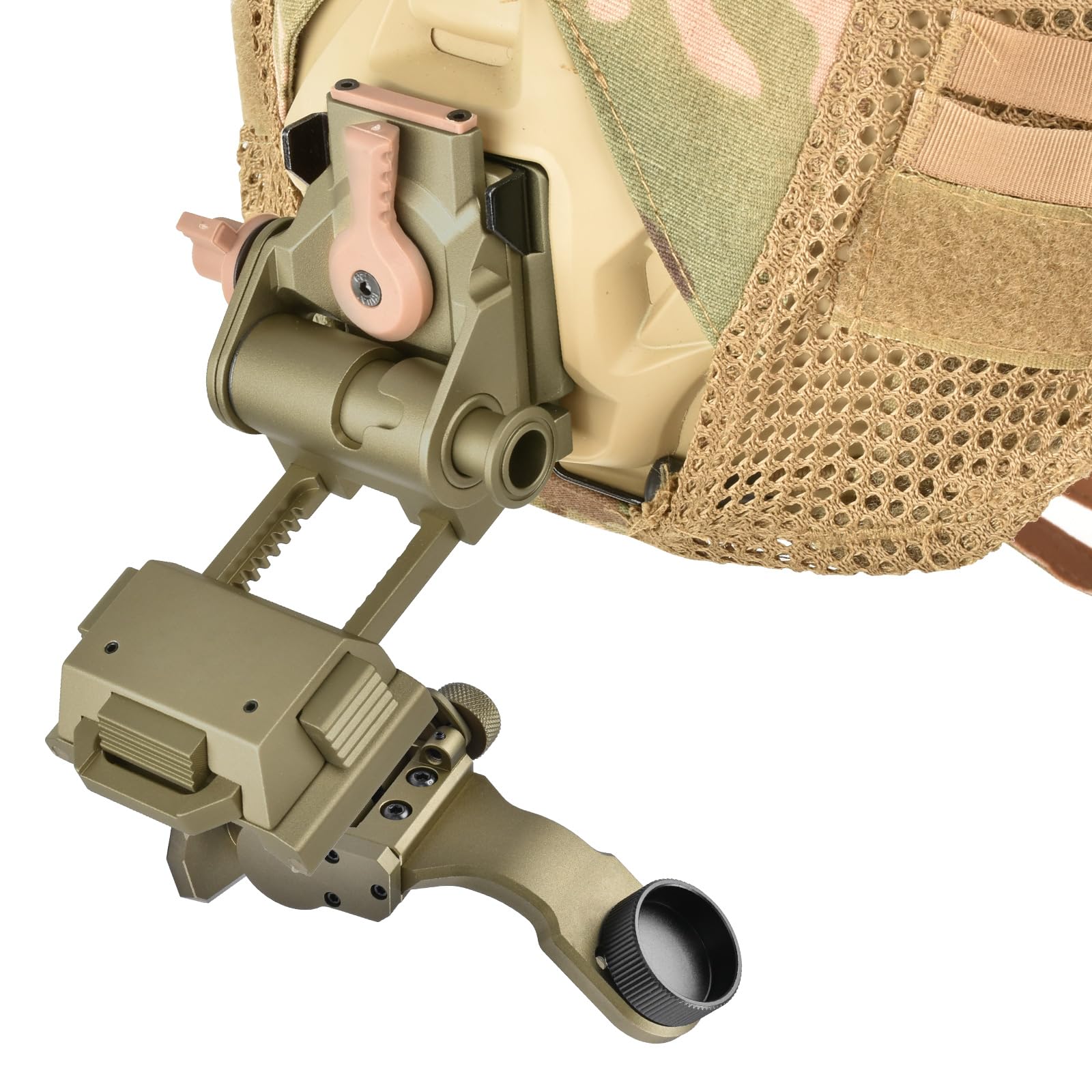 Schwalbenschwanz Nachtsicht J-Arm PVS 14 J-Arm Kopfhalterung NVG Helmhalterung Schwalbenschwanz G24 Metall J-Arm für Brillen Ferngläser alle Modelle von PVS-14 Mount