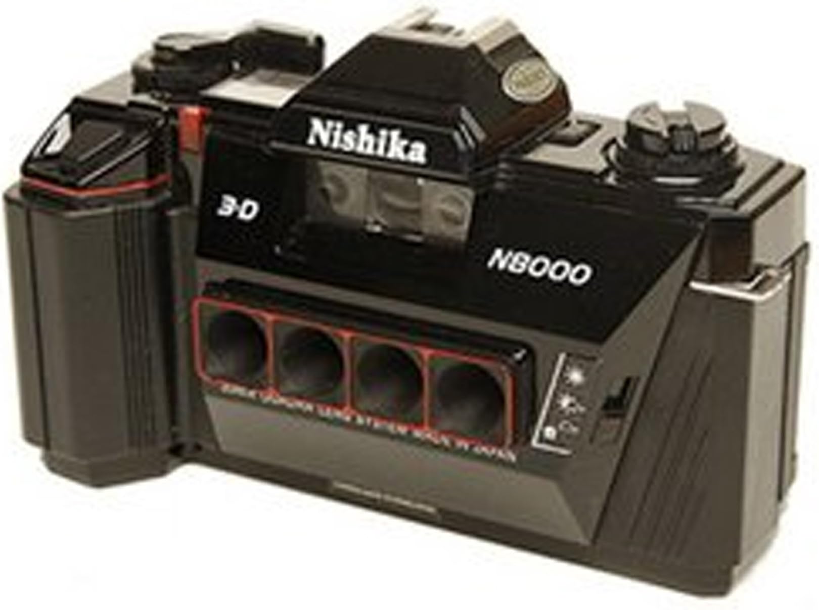 Nishika 35mm 3-D Camera N8000 + Strap, Owners manual & Batteries