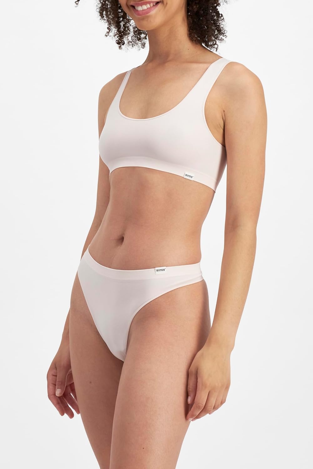 Bonds womens Seamless Icons Thong in Stretchy High Rise Fit for Women, 3-pack - Image 3