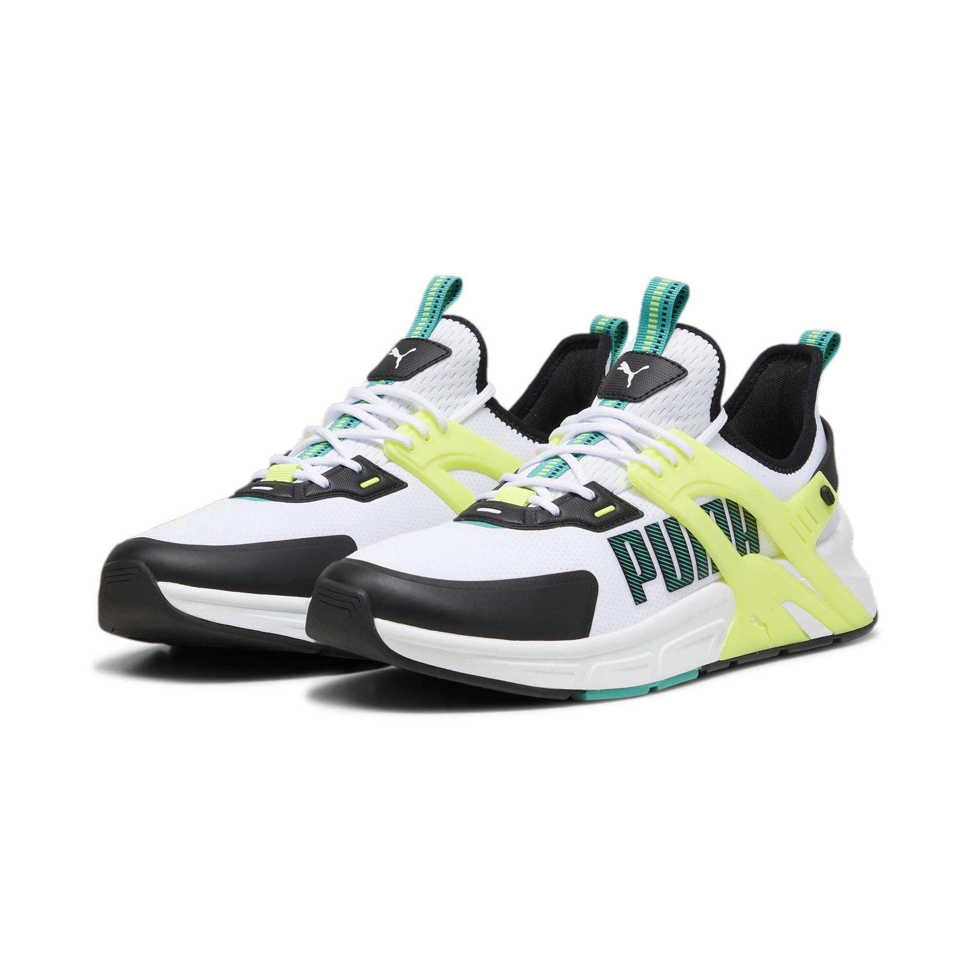 PUMA -Sneakers -Chiusura con Lacci -Tomaia in Pelle E Tela -Fodera in Tessuto -Suola in Gomma