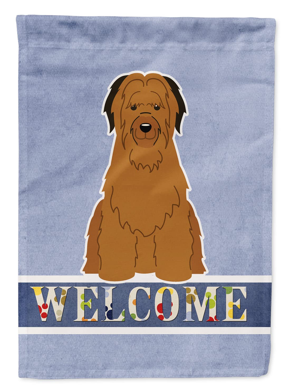 Drapeau de jardin Briard Marron pour embellir votre entrée et accueillir vos invités avec charme
