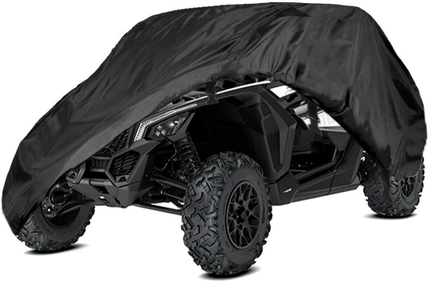waltyotur UTV Cover SxS Utility Vehicle Cover Storage Dust Cloth 130 x 63 x 66 Replacement for 2017-2021 X3 XDS XMR Turbo