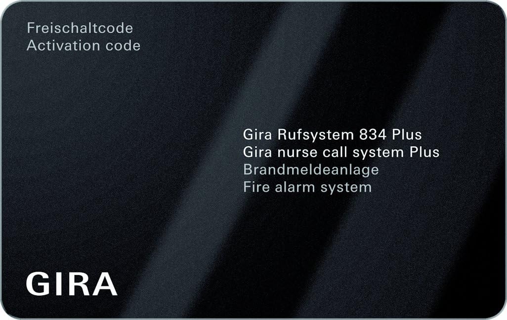Пакет программного обеспечения Gira 599300 BMZ Rufsystem 834 Plus