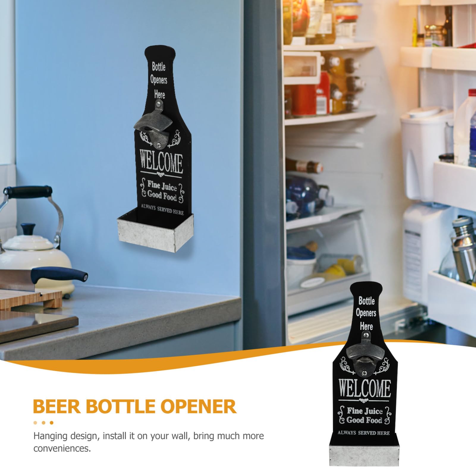 Cabilock 3 Pz apri bottiglia per natale strenne natale apribottiglie muro coperchio pasticcione apriscatole apribottiglie per birra di birra creativo ferro da stiro