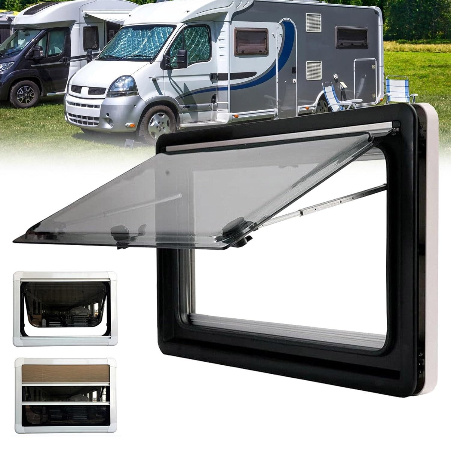 seitenfenster camper WANGYYDS RV-Fenster Scharnier Fenster, Wohnmobil, Camper, Ausstellfenster Seitenfenster Wohnmobil Fenster Push Fenster Für Wohnwagen, Wohnmobil, Anhänger, Yacht,130 * 60cm Sonstiges YGroup_3560625 Ausstattungsvariante:Ride Eagle 70/90 Robert Smith pedals (layout)