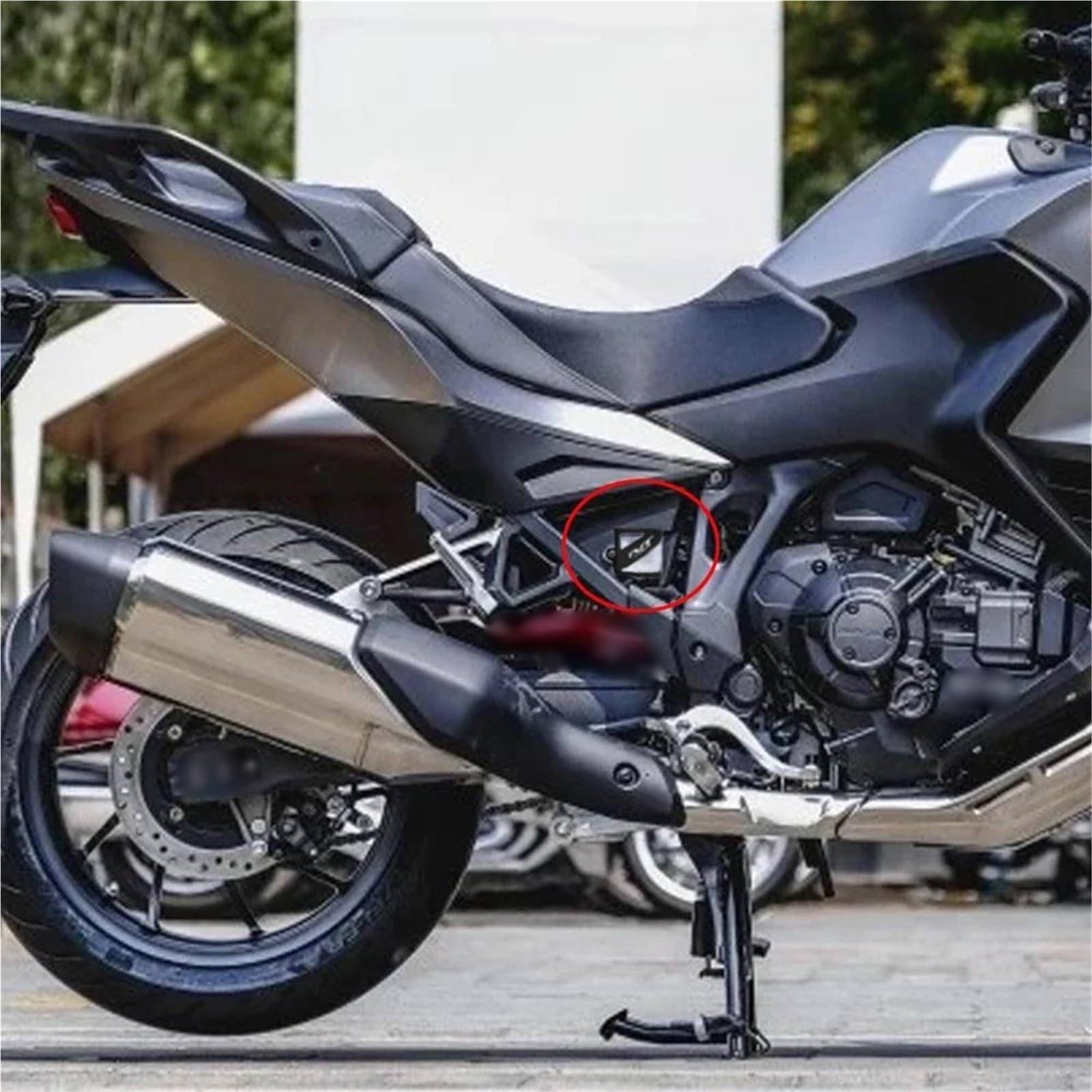 Protezione Coperchio Serbatoio Liquido Freno Posteriore Moto