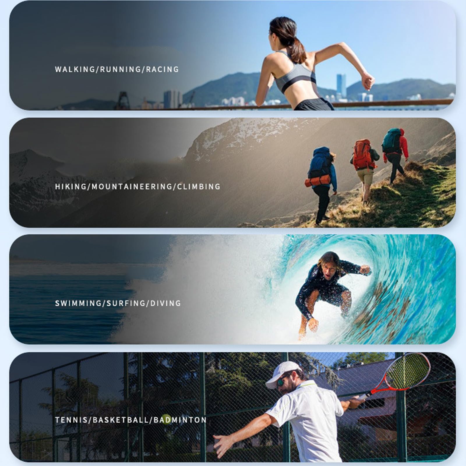 Auriculares Impermeables natación,Auriculares acuaticos para Natacion,Abiertos inalámbricos para Correr y Montar en Bicicleta, Ejercicio, Fitness,Carga magnética-Red