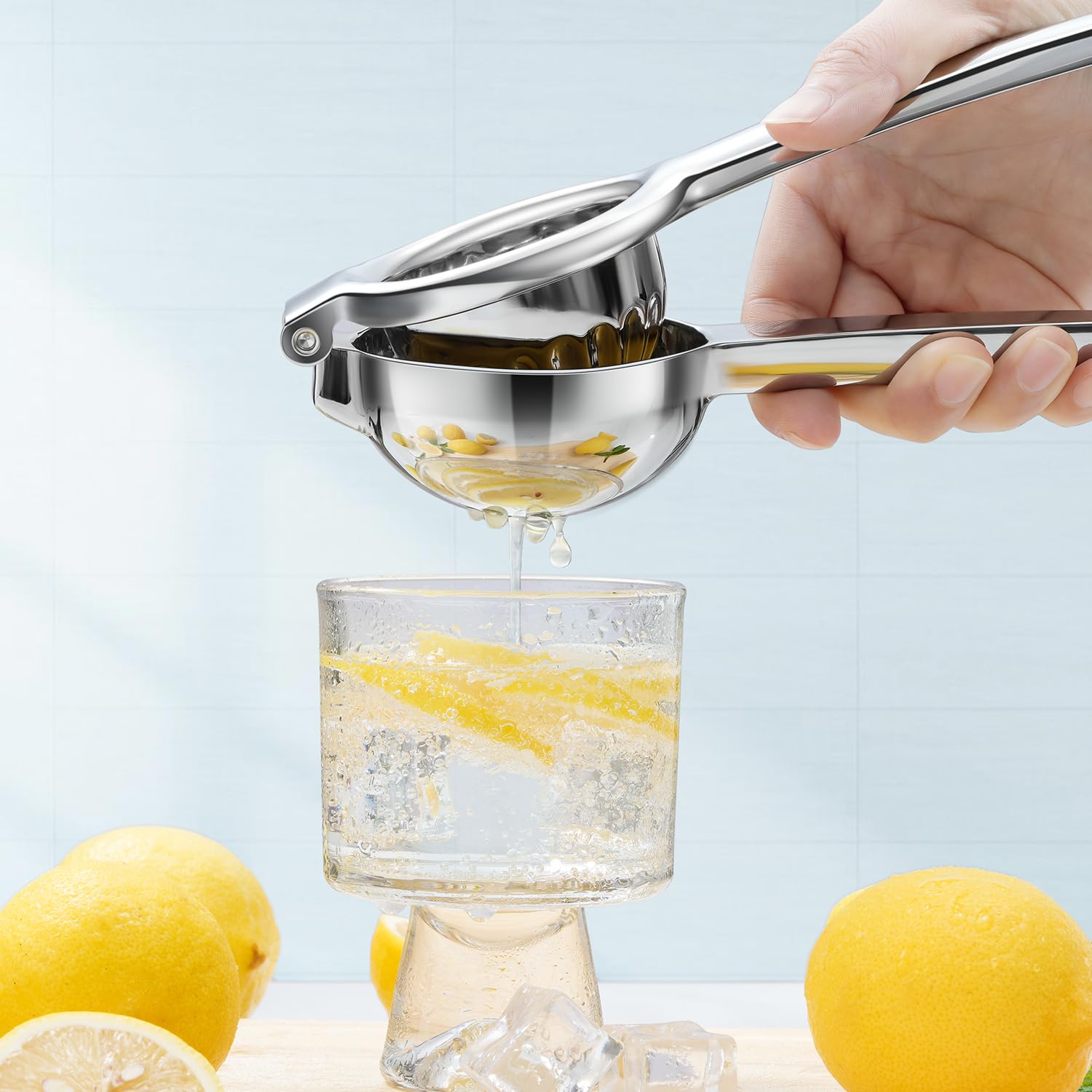 Presse Agrumes, Sopito Presse Citron en Acier Inoxydable