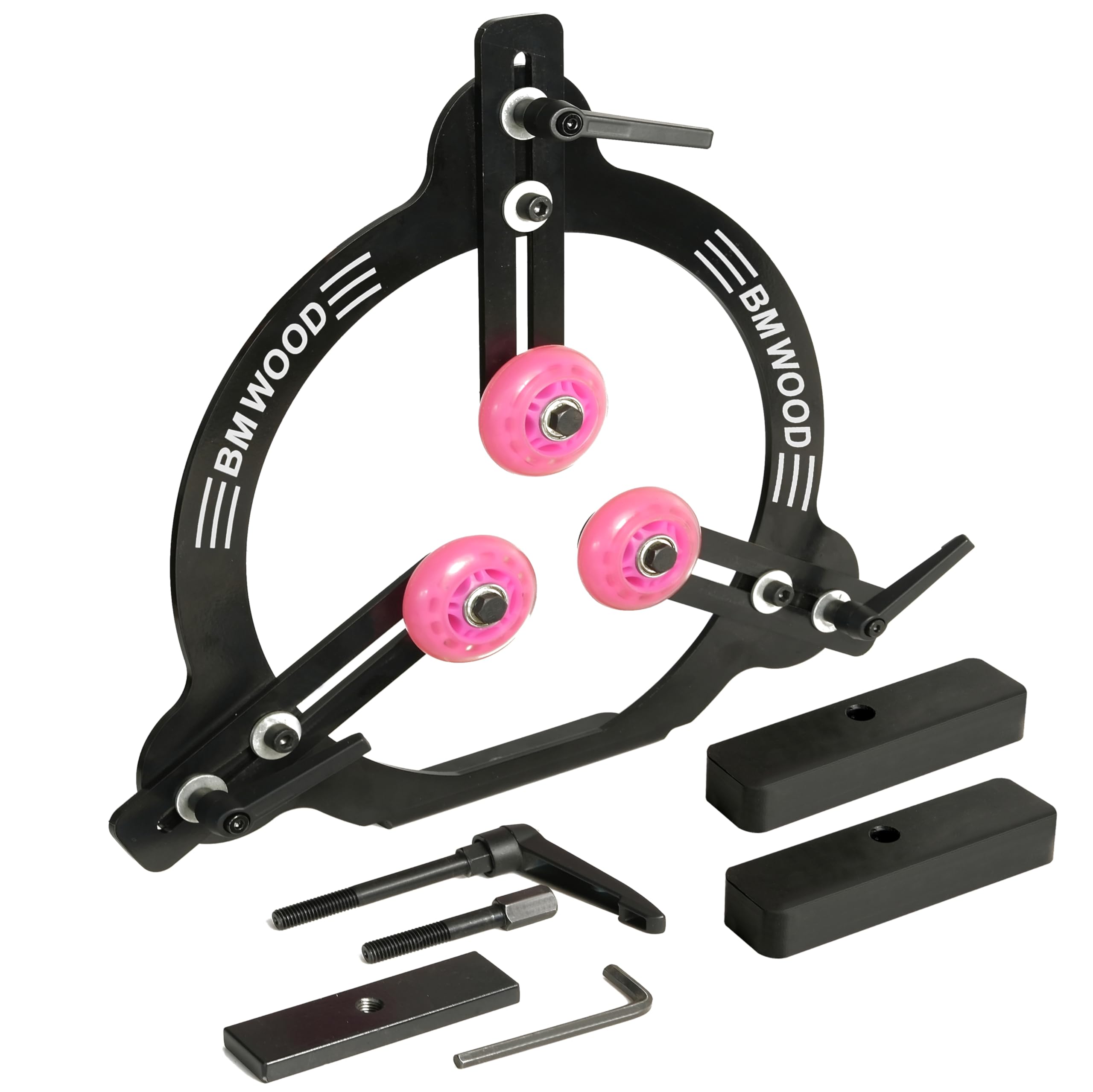 Woodturning Steady Rest MC-FS7 for 12inch,14inch and 16inch Swing Size Lathe for Spindle Woodturning.