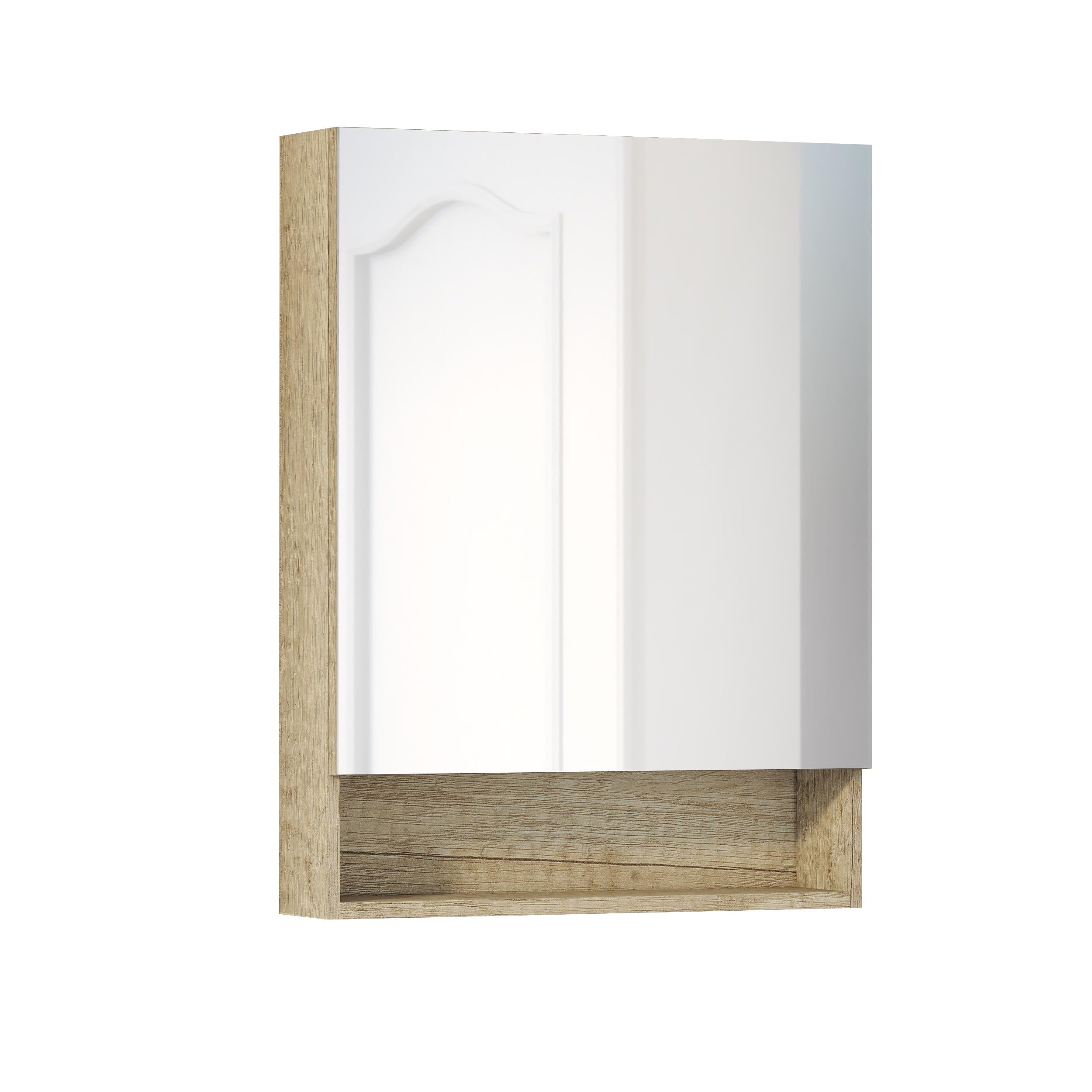 BaikalAssistent, Wood Melamine Glass, Natural, 60 cm