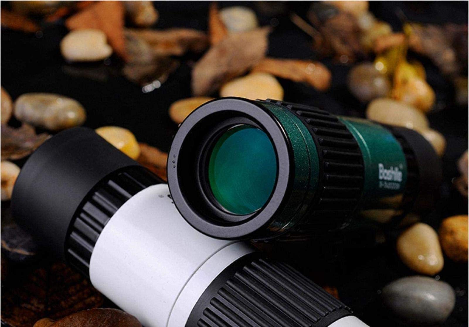 LYGXWJFC Teleskop Hd High 15-75X25 Obserwacja ptaków Camping Lornetka monokularowa Clear Vision White do wewnątrz/na zewnątrz