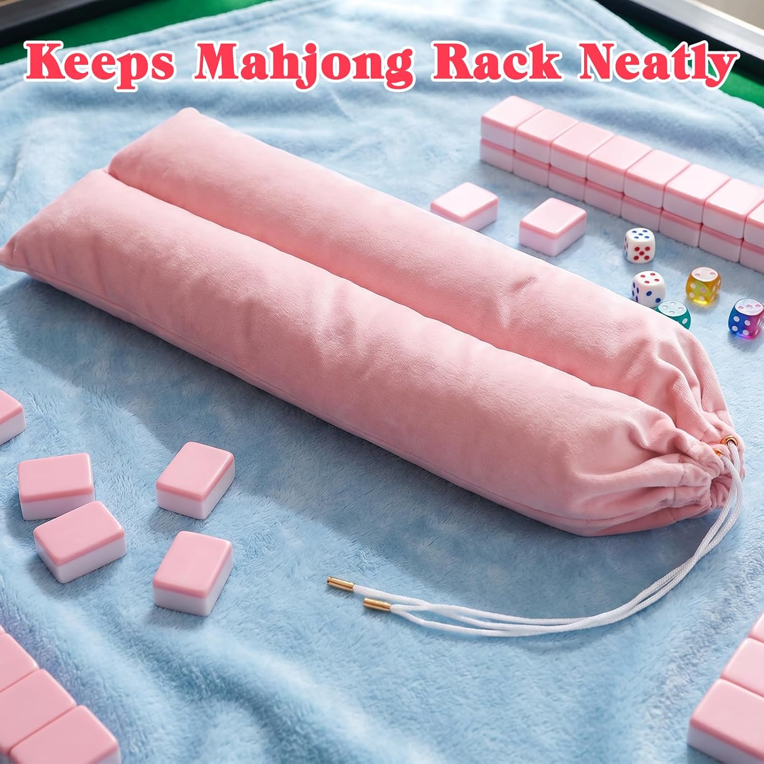 Storage Bag for Mahjong Racks and Pushers Mahjong Accessory Bag image 5