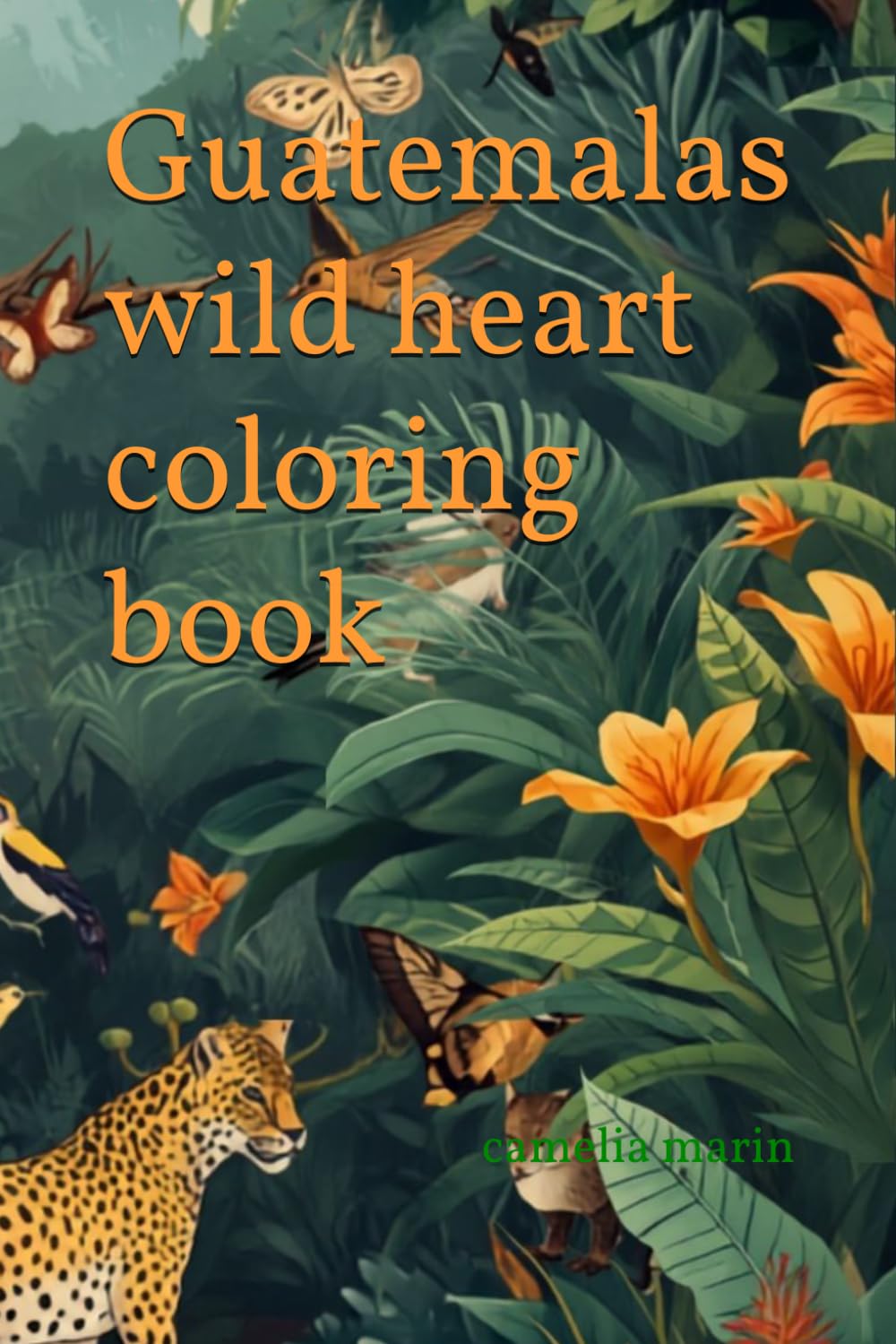 Guatemalas wild heart coloring book
