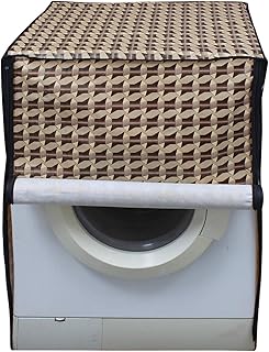 Lithara Waterproof Front Load Washing Machine Cover For 7 Kg, 7.2 Kg, 7.5 Kg, 8 Kg (Design_06)