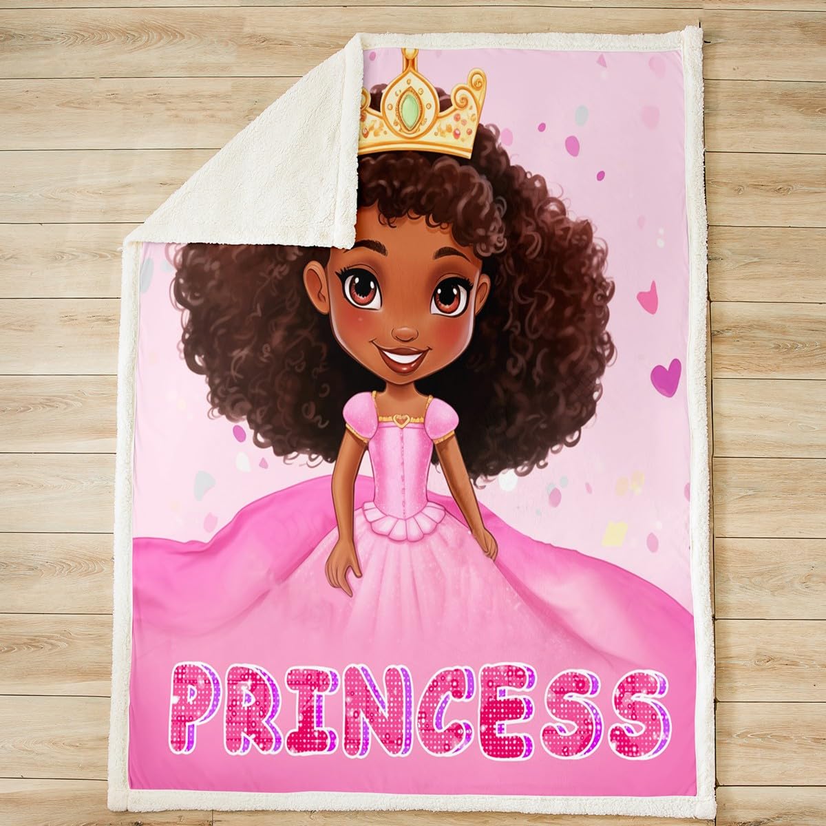 Amazon.com: Princess Blanket for Boys Girls Kids Super Soft Warm Cute Girl  Pattern Sherpa Fleece Blanket Pink Princess Dress Throw Blankets American  Bed Blanket Gifts for Teens Women(Queen 90