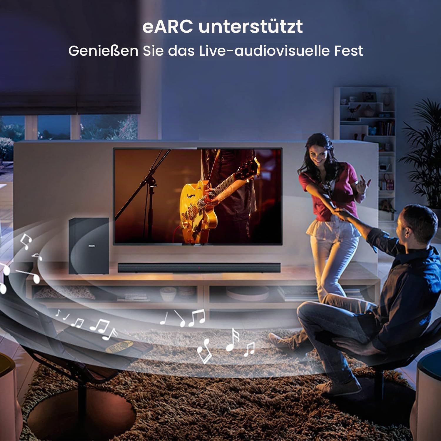 FIBBR 8K HDMI Glasfaserkabel 10M, 48Gbps Ultra High Speed HDMI 2.1 Kabel/AOC Unterstützung 8K@60Hz,4K@120Hz/144Hz HDR eARC Kompatibel mit PS5, Xbox Series X, PC, TV