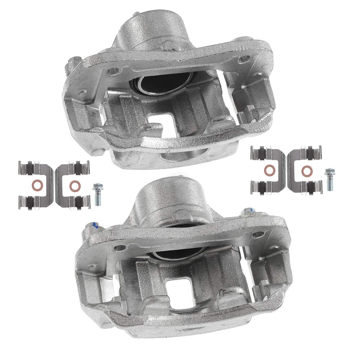 Set of 2 Front Brake Caliper Assembly Compatible with Hyundai Elantra Sonata Kia Soul Optima Magentis