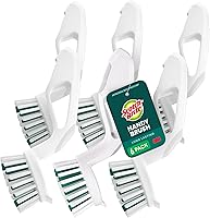 Scotch-Brite Handy Scrubber Brushes, 6-Pack - Durable Dish Brushes with Antimicrobial Bristles for Crevices & Tough Messes