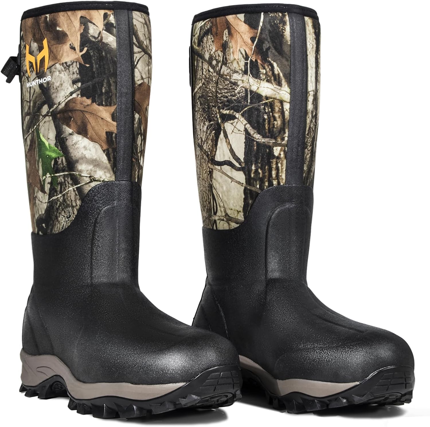 Waterproof Rubber Hunting Boots - Insulated Comfort