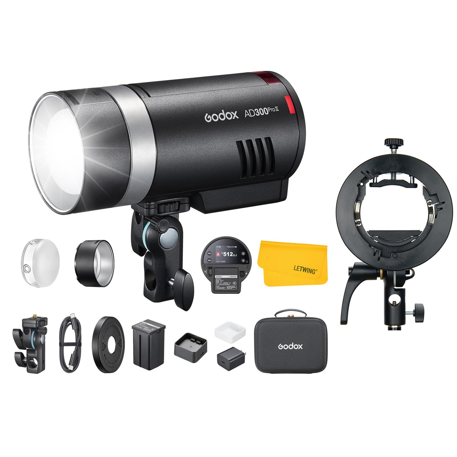 Amazon.com : GODOX AD300Pro II AD300 Pro II Outdoor Flash Strobe