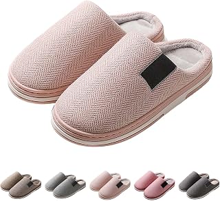 Women Slippers Winter Plush Slippers Men Warm Felt Slippers Slippers Fabric Slippers Indoor And Outdoor Sandals Solid Sole Slippers Comfortable Non-Slip Leisure Shoes