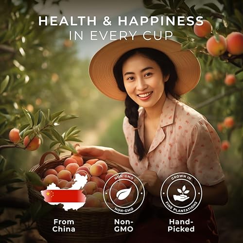 Miniatura 4 de Gya Tea Co Tazas K de té negro melocotón para Keurig, té suave con alta cafeína, comienza el día con cápsulas de té para Keurig, las mejores