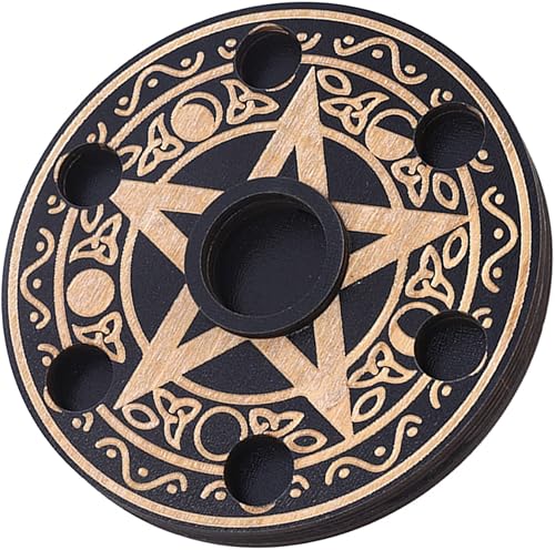 IMIKEYA Soporte de exhibición de bola de cristal, soporte de piedra de globo, elevador de esfera de almacenamiento de cristal, soporte de exhibición