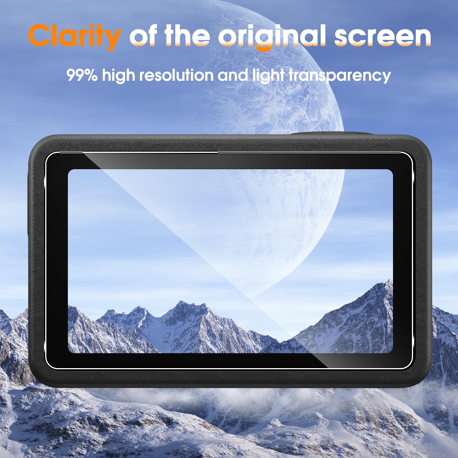 Pellicola Protettiva Per DJI Osmo Action 5 Pro | Vetro Temperato 9H | 2+6 Pezzi - Foto 3