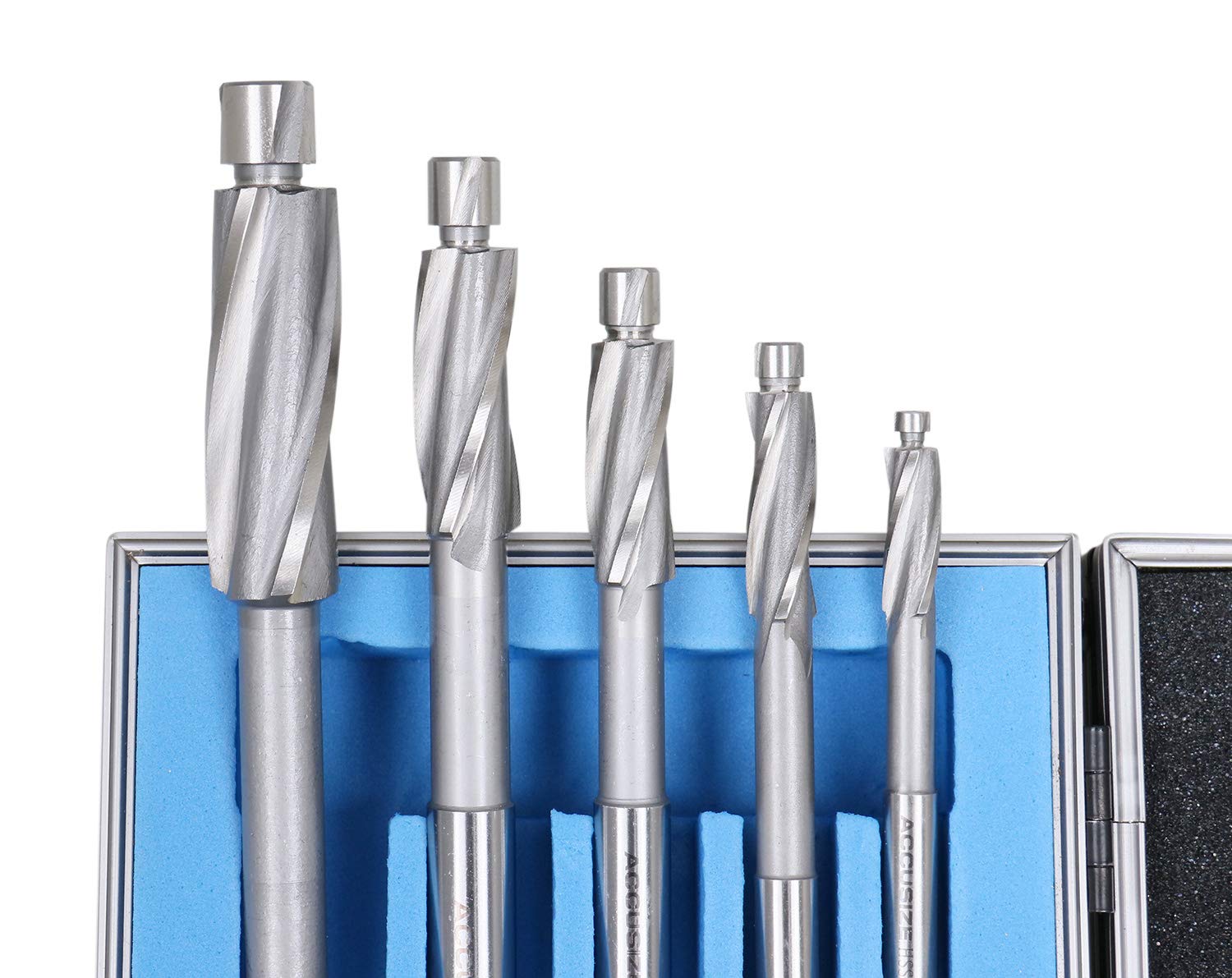Accusize HSS Cap Screw Counterbore, 3-Flute, Inch, 7Pc, 509S-0007 — Amazon image 5