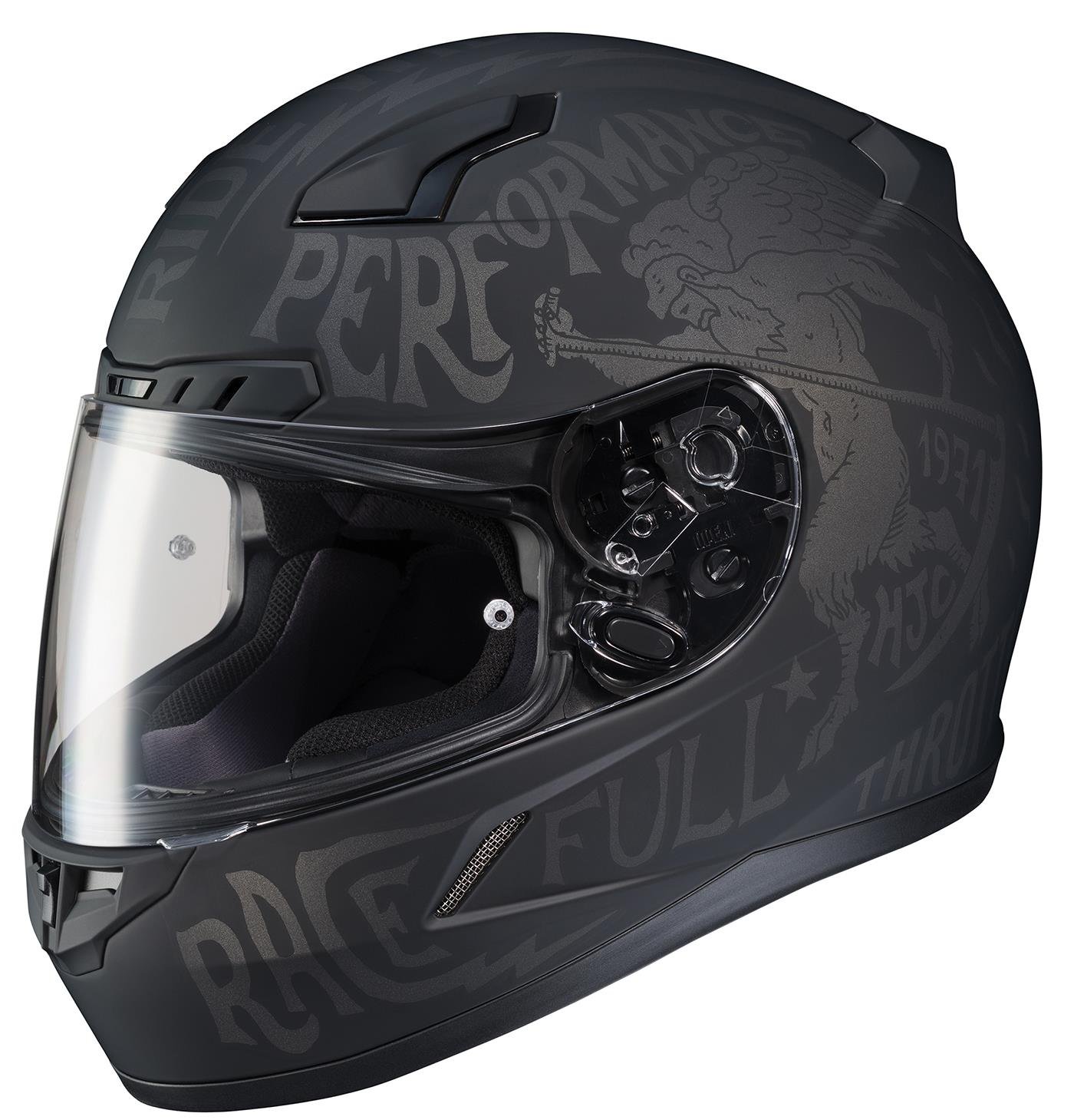 hjc cl-17 mc-5f helmet FG-17 Thrust Full-Face Motorcycle (MC-5F, Medium): Automotive HJC CL-17 FULL-FACE MOTORCYCLE HELMET