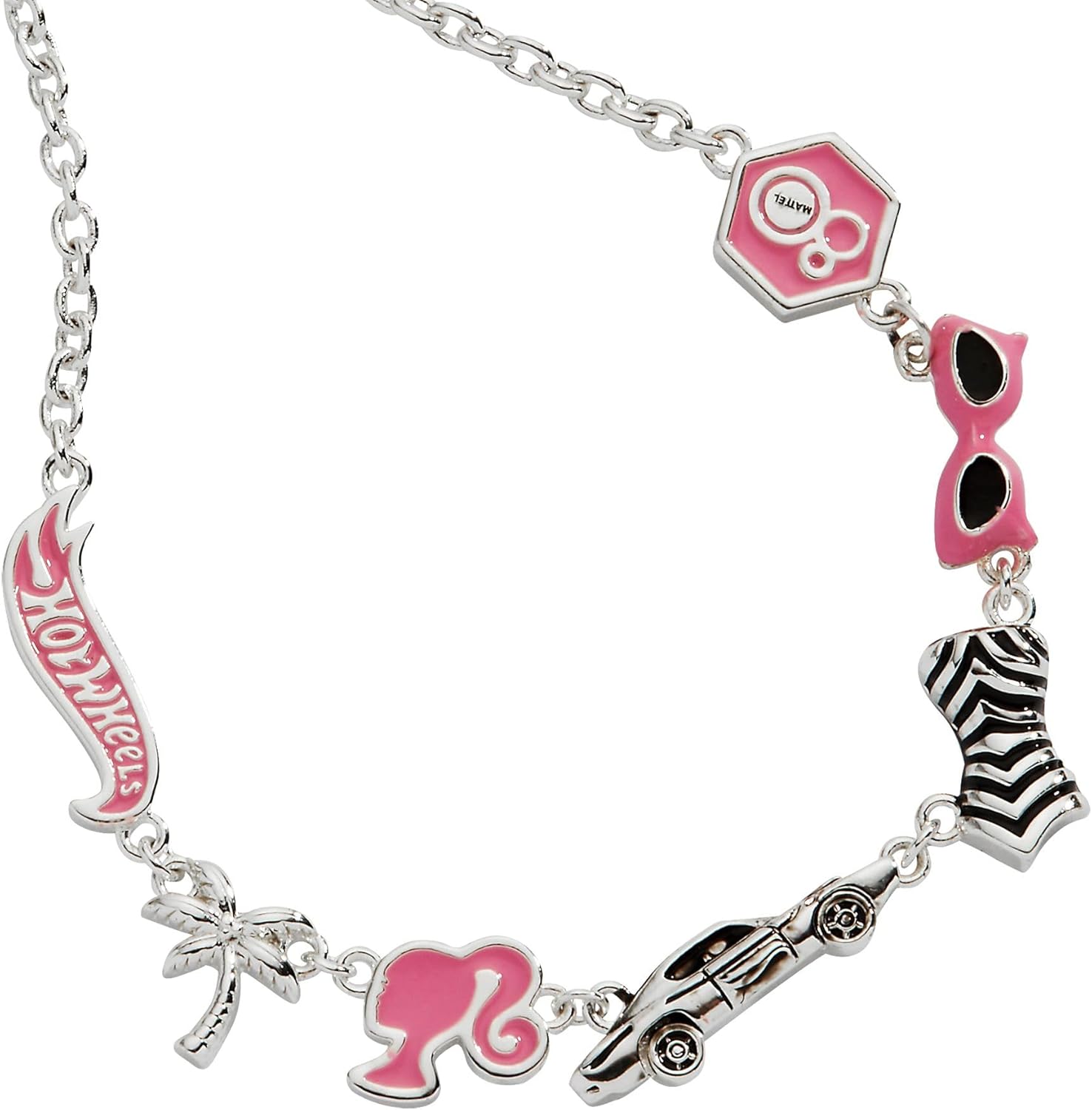 Alex and Ani Mattel® 80th Bracelet - Collectible Enamel Charms, Adjustable Fit, Nickel-Free - Image 2