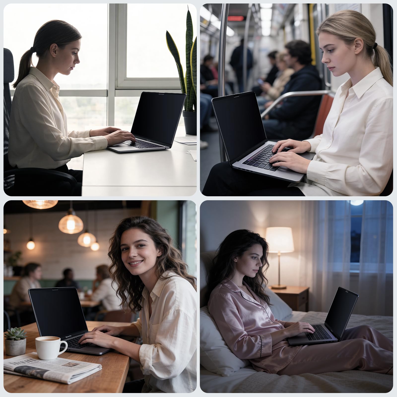Pellicola Privacy Schermo per MacBook Neo 13 Pollici A18 PRO 2026, Removibile Magnetico Protezione Film Anti Luce Blu Antiriflesso, Ultrathin Anti Spia Protezione Filtro per Mac 13"