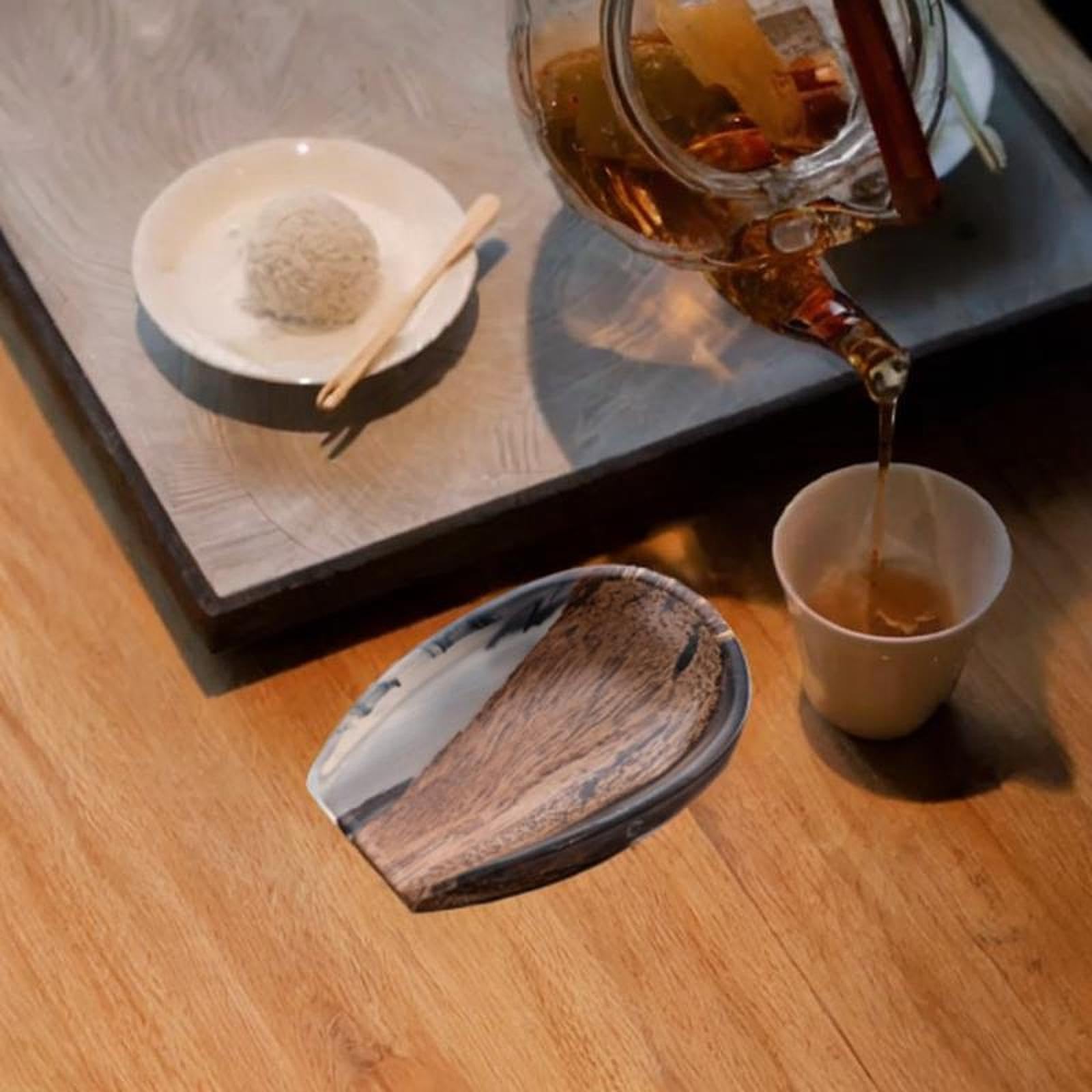 KESOTO Taza Medidora de Café Kongfu, Cuchara de Té, Accesorio para La Del Té, Color a, tal como se describe