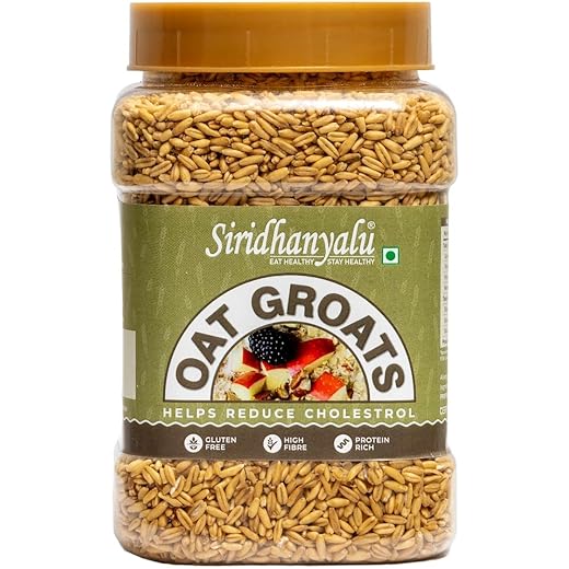 SIRIDHANYALU Oat Groats - Fiber Rich 900g