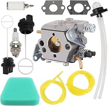 545081885 Carburetor with Air Filter Oil Fuel Cap Suitable for Poulan Wild Thing Woodshark Predator 1950 1975 2375 2375LE 2050 2055 2150 2075 2075C 2550 2025 2250 Chainsaw