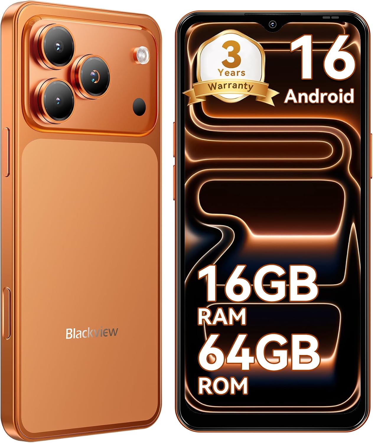 Blackview Wave 7C - Smartphone Android 16 pas cher