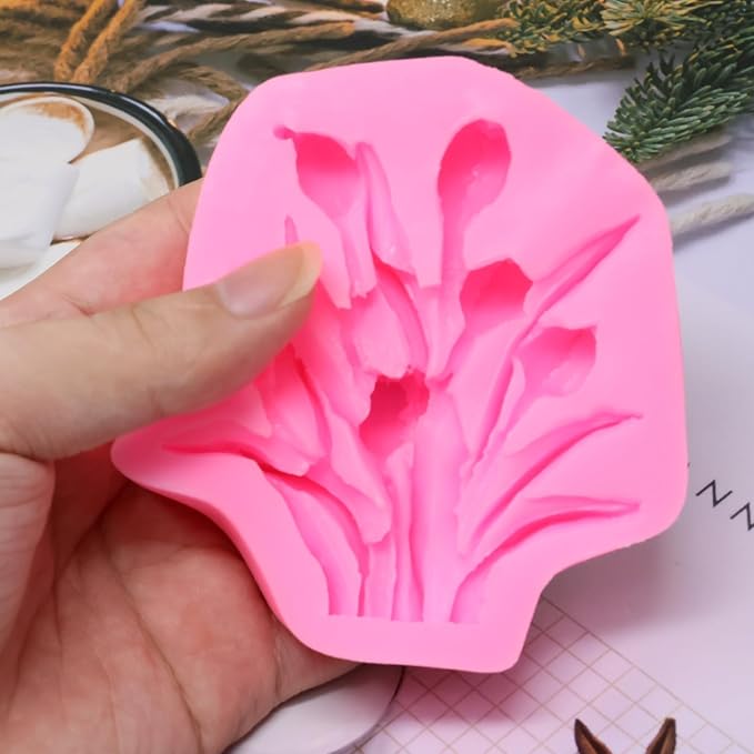 Molde de Silicona para Tulipán 1 Pack - Herramienta de Repostería miniatura 2