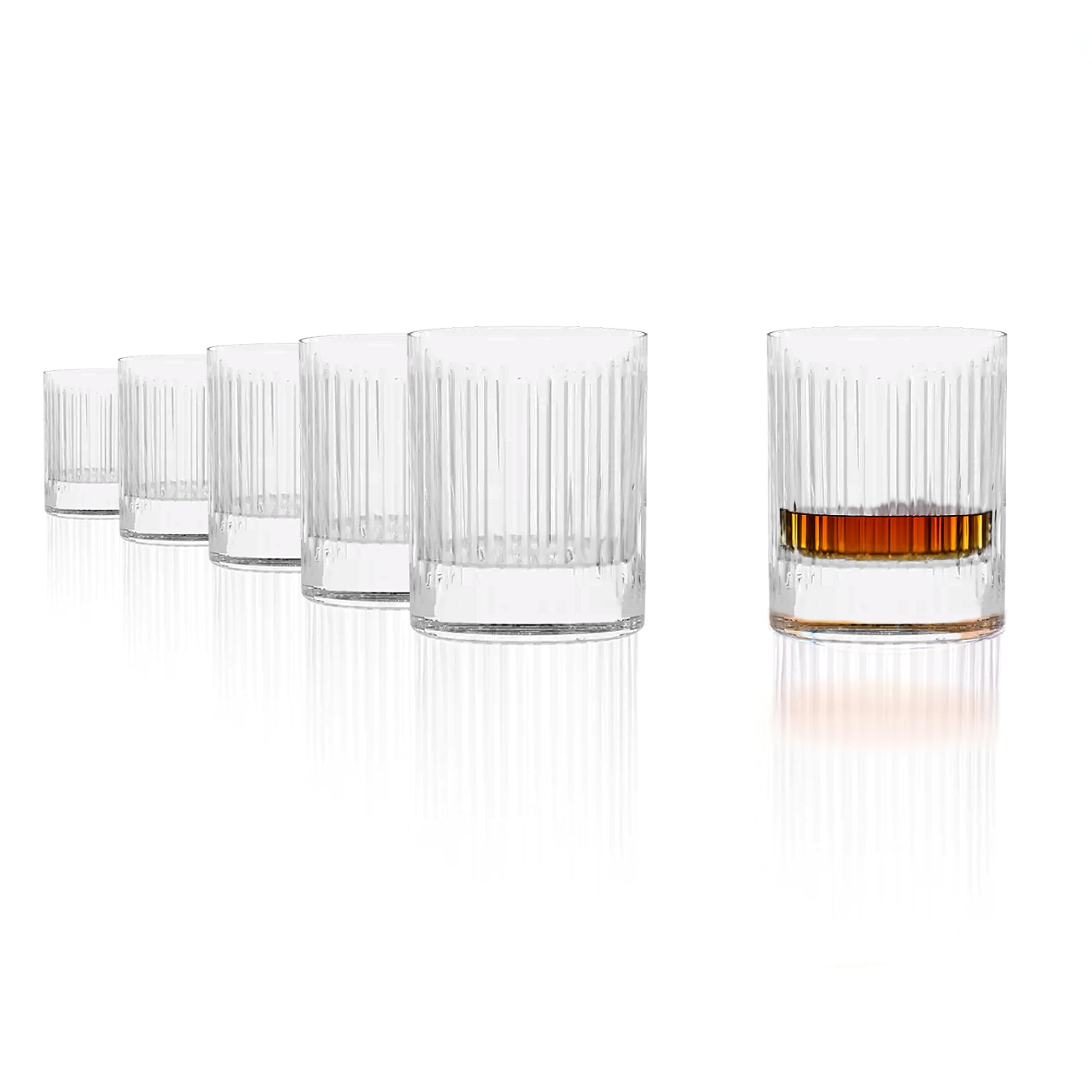 Stölzle Lausitz NYB SOHO Whisky Glasses, Set of 6, 320 ml, Whisky Tumbler in Timeless Design, Whisky Glasses Made of Lead-Free Crystal Glass, Dishwasher Safe, Made in Germany