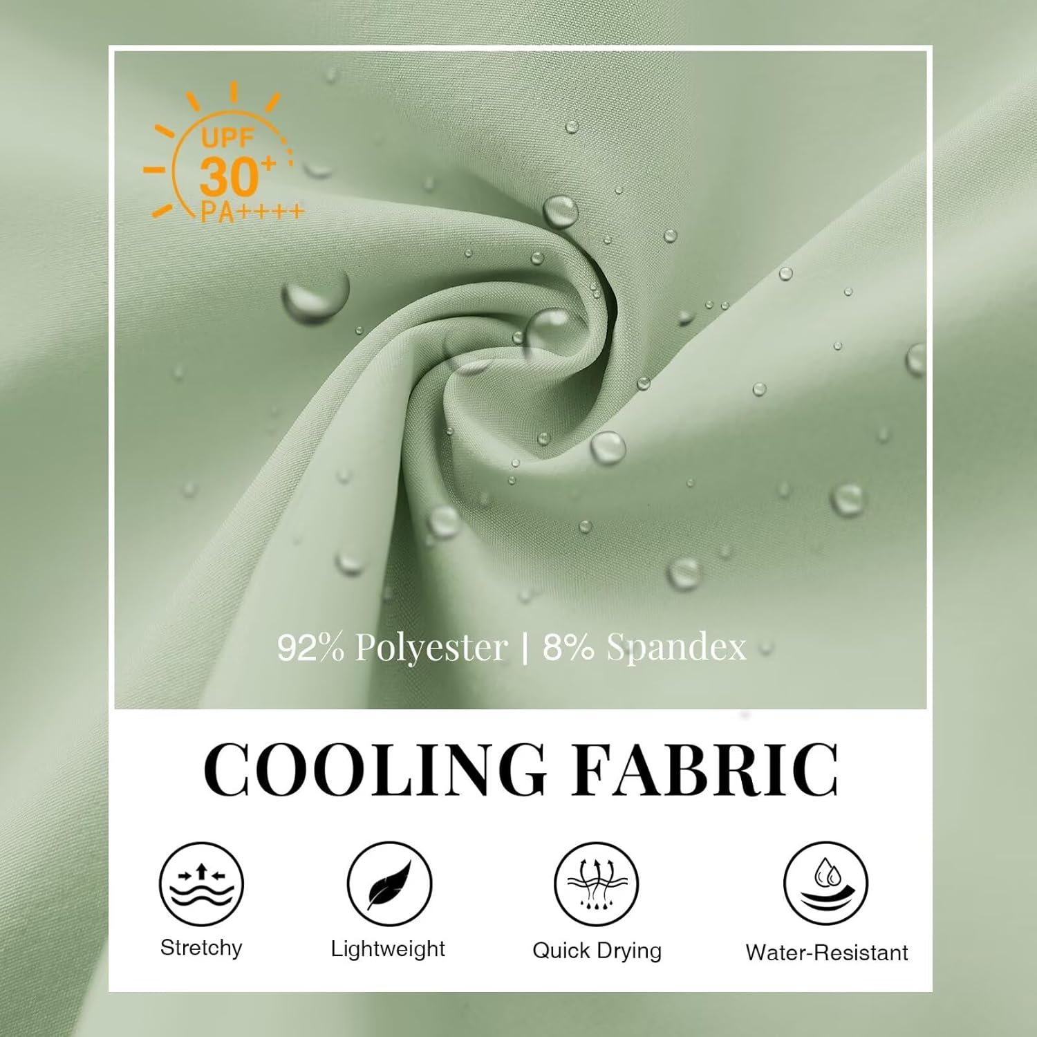 M MAELREG Mens Golf Shorts 7"/9" Lightweight Quick Dry Water-Resistant Stretch Waistband Flat Front Casual Mens Dress Shorts - Image 5