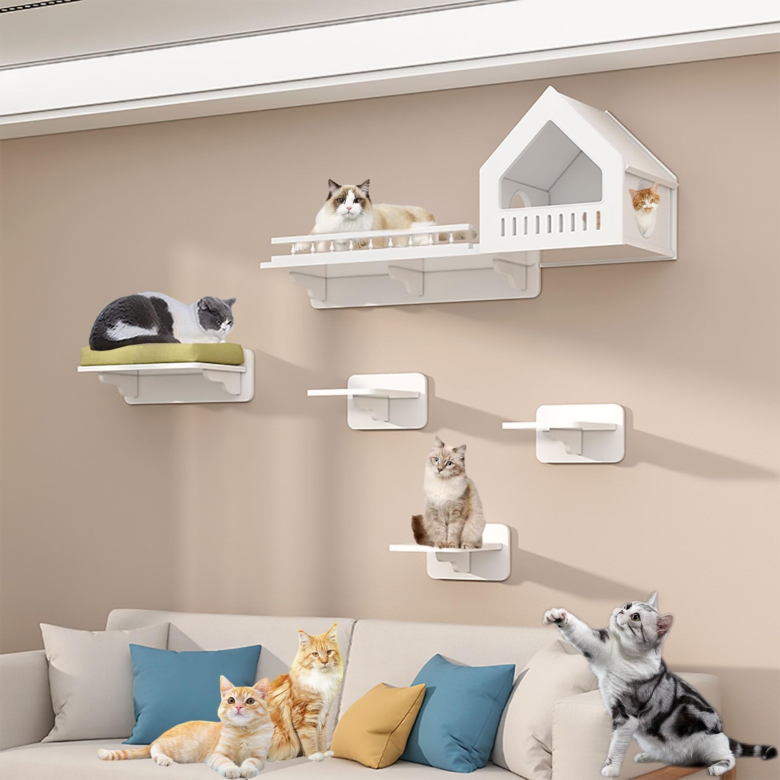 Amazon | キャットウォーク 壁 キャットウォークランキング、壁掛け猫
