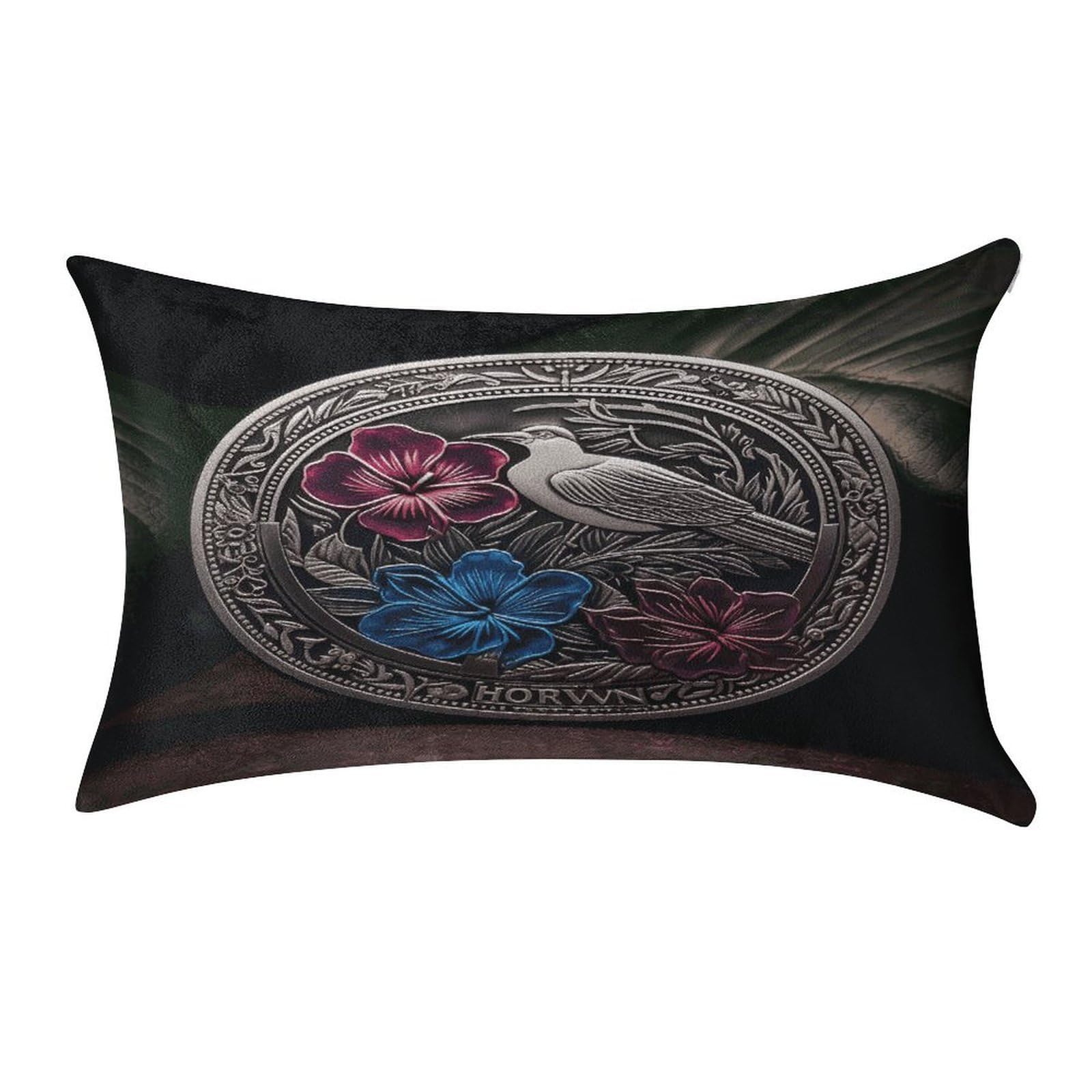 Btcowzrv Style Hibiscus And Ivy Pillow Cover Pillow Case Pillowcase