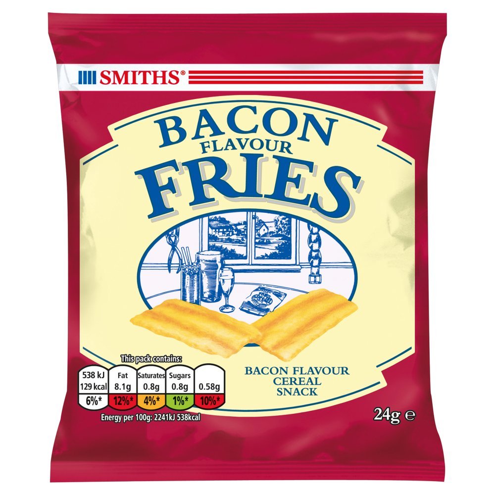 Smith's Walkers Bacon Fries Card ( Std X 24 X 1 )