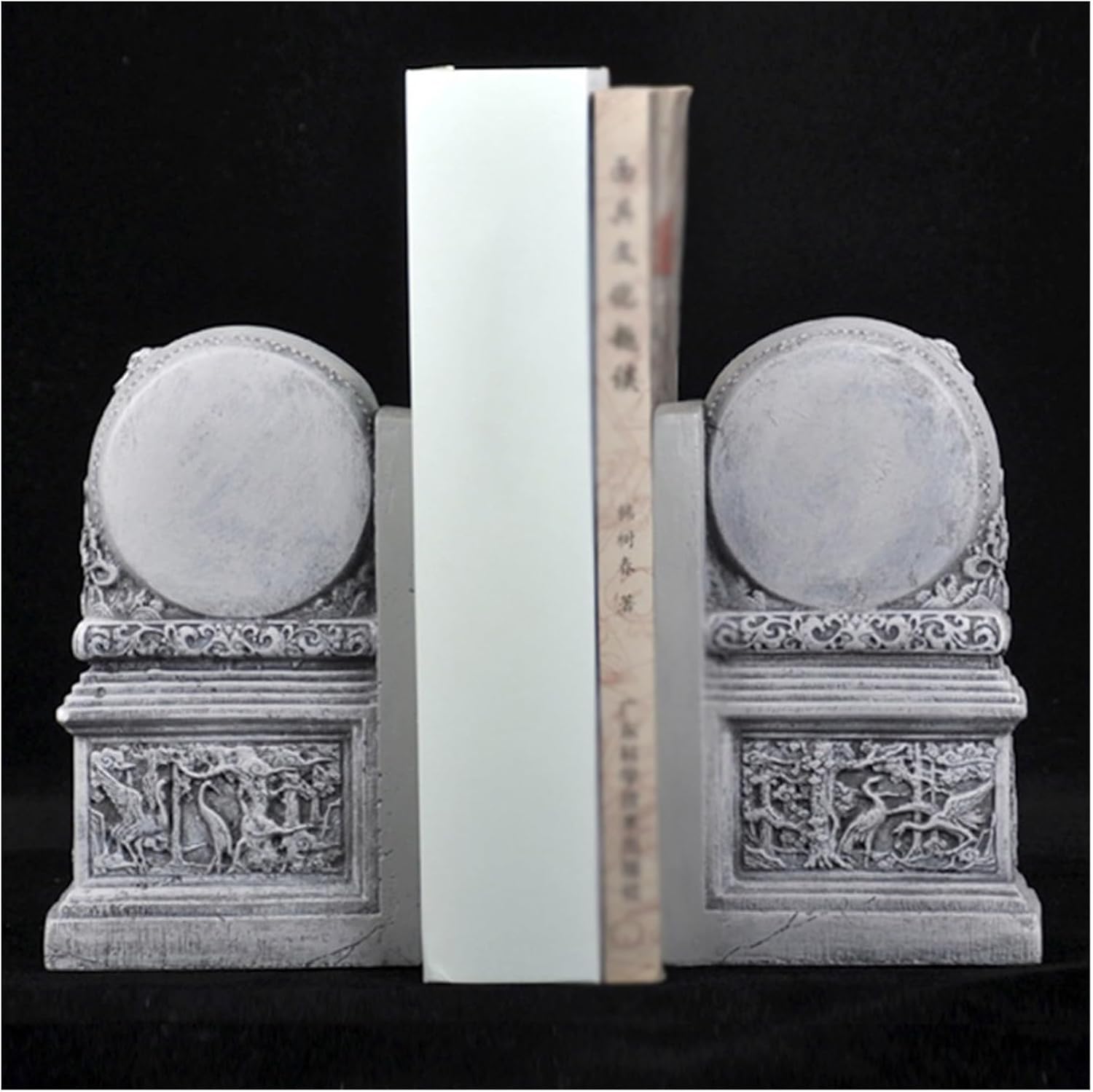 Bookend Support Book Ends for Shelves Handmade Bookends Sturdy Holders for Heavy Books Desktop Office Home Living Room Decorative Ornaments Bookends