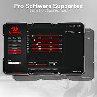Redragon M908 Impact RGB LED gamer egér 12400 DPI optikai vezetékes fehér 8