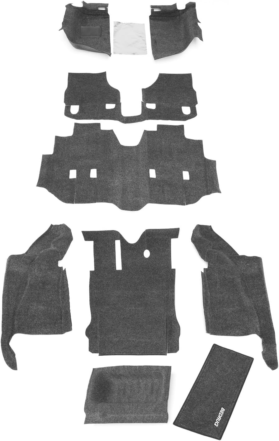 BedRug Jeep Combo Kit - BedRug CBRJK112 fits 2011+ JK 2 Dr (Includes Front and Cargo Kit)