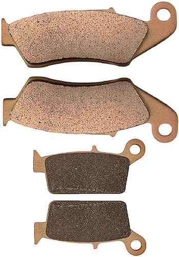 Miniatura 9 de AHL Juego de pastillas de freno delanteras y traseras para Suzuki RM125 RM250 1996-2011 RMX250 XY 1999-2000 DRZ400 DR-Z 400 DR-Z400 2000-2009