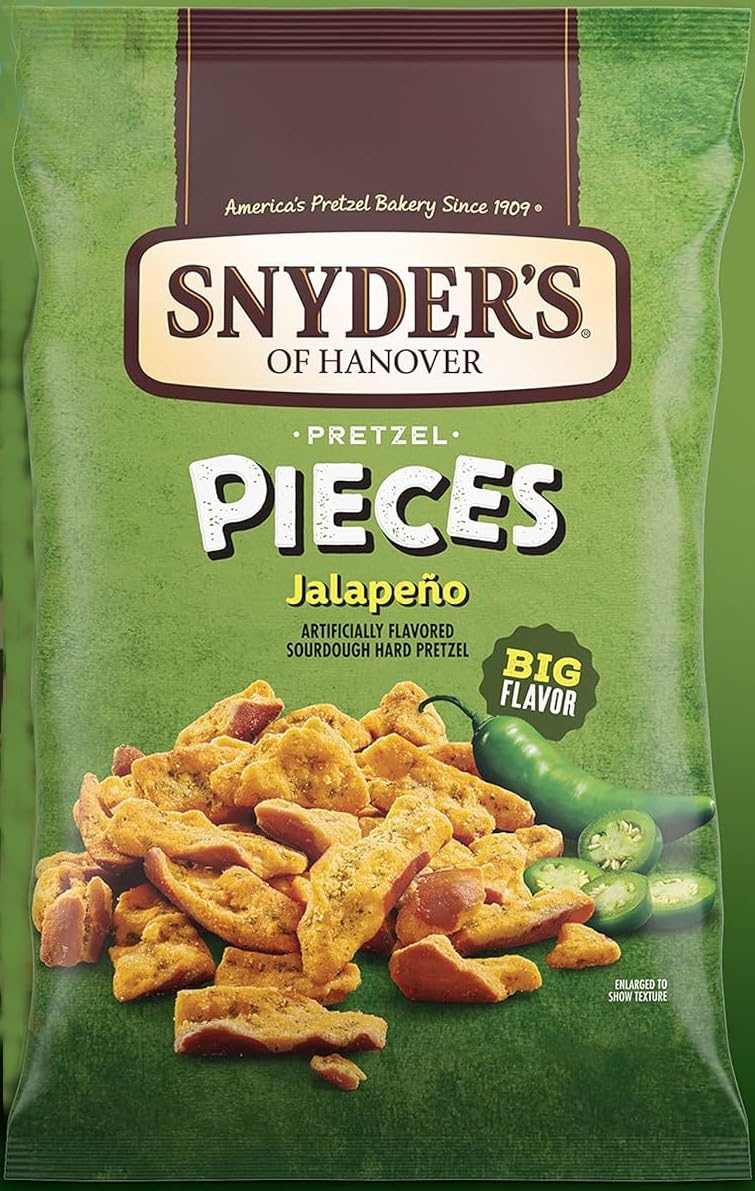 Ultimate Snyders Bundle Package, Value Pack Bundled by SUPERDEALS, Pack of 24 with mystery gift 4 Cheddar Cheese, 4 Hot Buffalo Wing, 4 Jalapeno, 4 Honey Mustard, 4 Nashville Hot, 4 Twisted Sticks.
