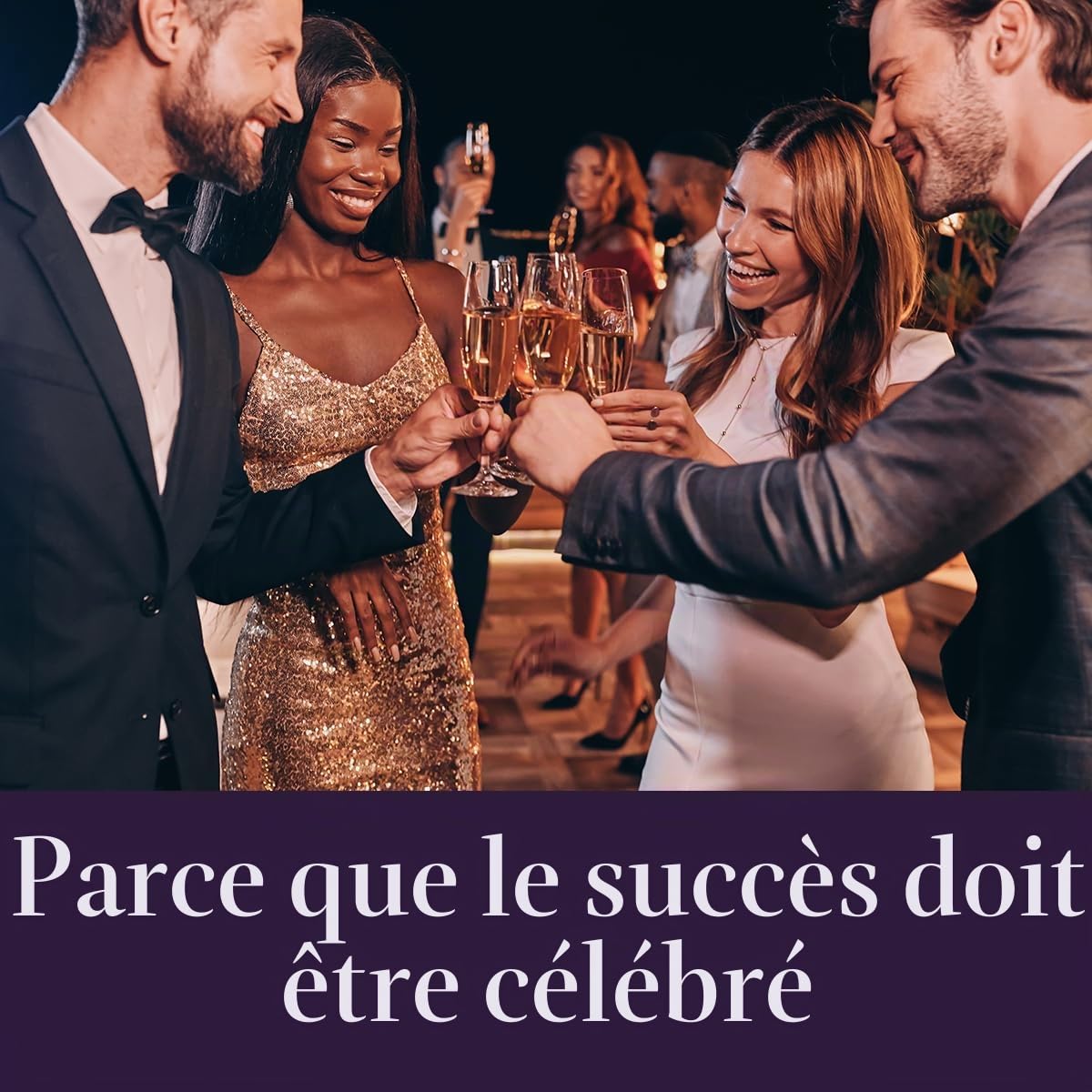 Bond & Regent Stylo à bille bleu roi et or 24 carats – Stylo à bille de luxe certifié | Joli cadeau pour homme et femme