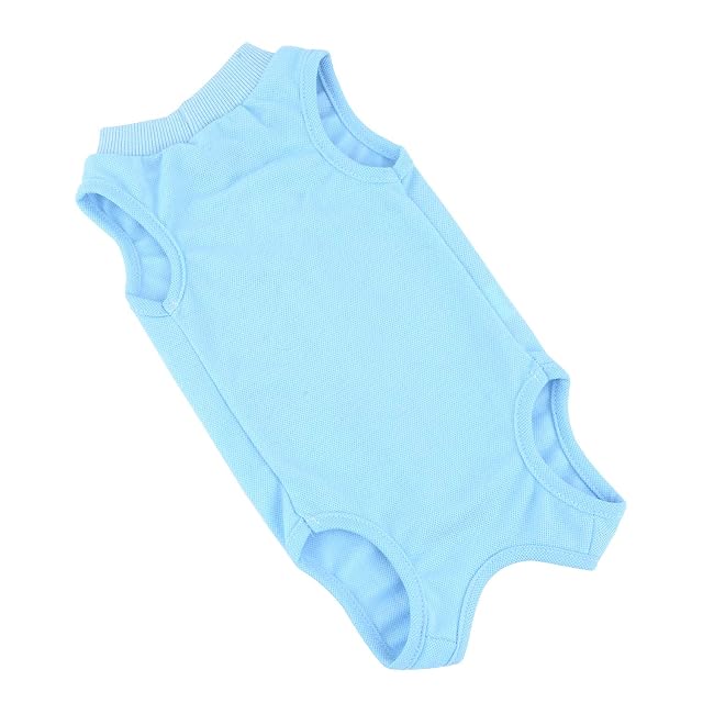 Foto 5 de 7 de SELMAI Traje de Recuperación para Gato y Perros de Mascota Camiseta de Médico para Cirugía Conos…